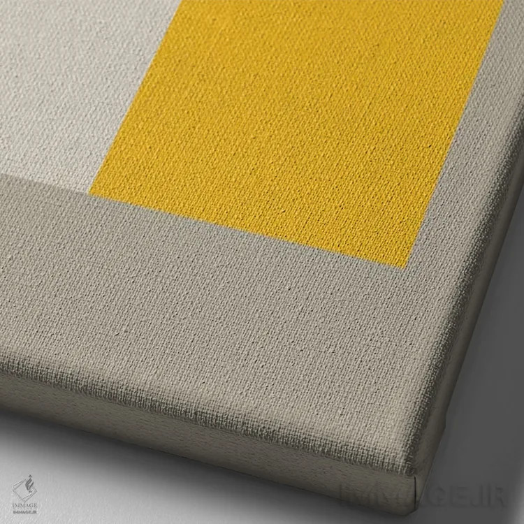 تابلو انتزاعی بنتوخ ۶ اثر سوزانا پاز - نمای نزدیک بافت بوم