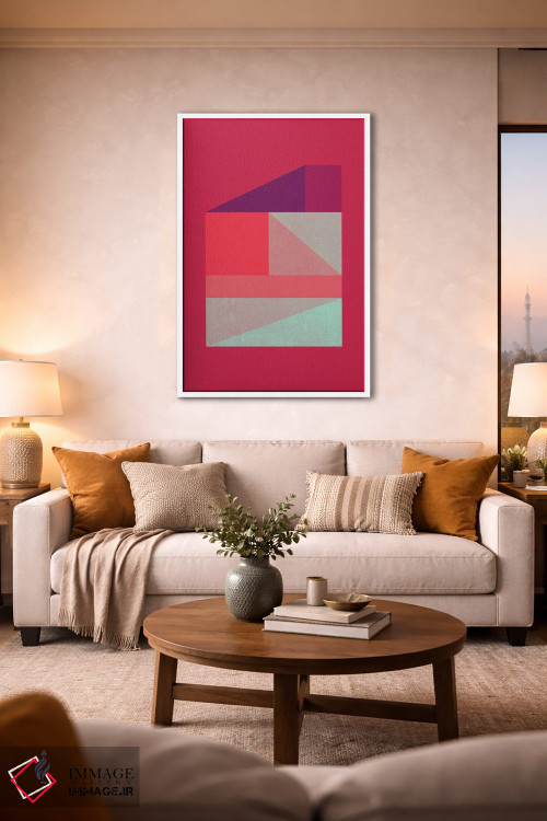 تابلو مینیمال سه تکه ۱ اثر سوزانا پاز - D1W