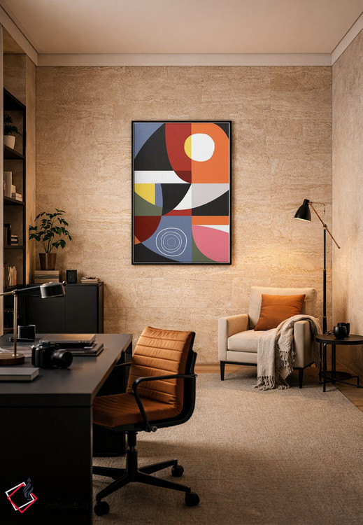 تابلو انتزاعی درون یاب ۱ اثر سوزانا پاز - D6B