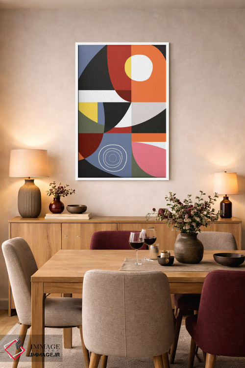 تابلو انتزاعی درون یاب ۱ اثر سوزانا پاز - D5W