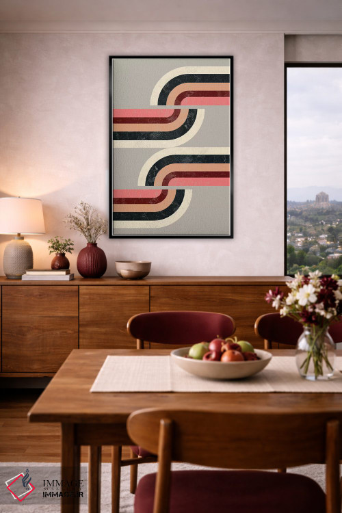 تابلو انتزاعی مسیر اثر سوزانا پاز - D5B