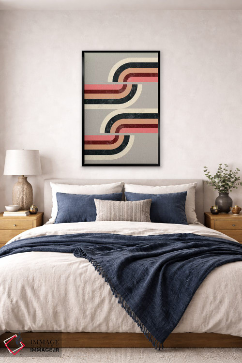 تابلو انتزاعی مسیر اثر سوزانا پاز - D6B