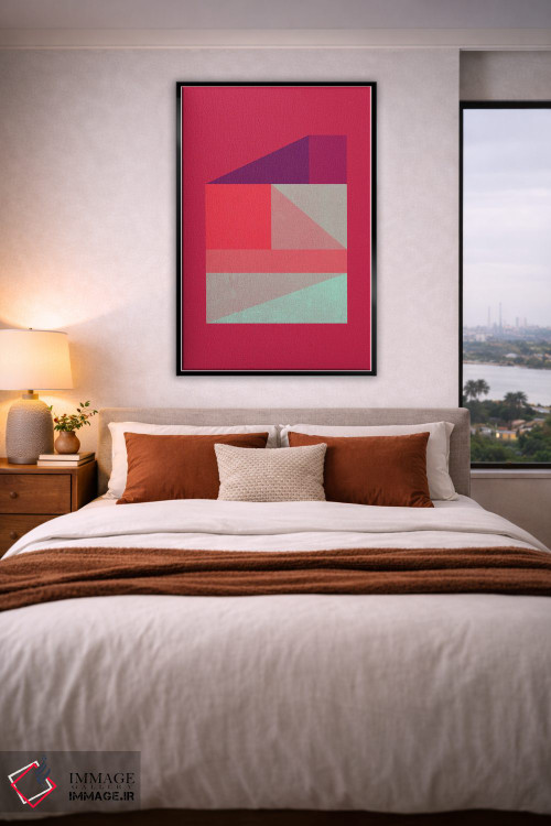 تابلو مینیمال سه تکه ۱ اثر سوزانا پاز - D5B