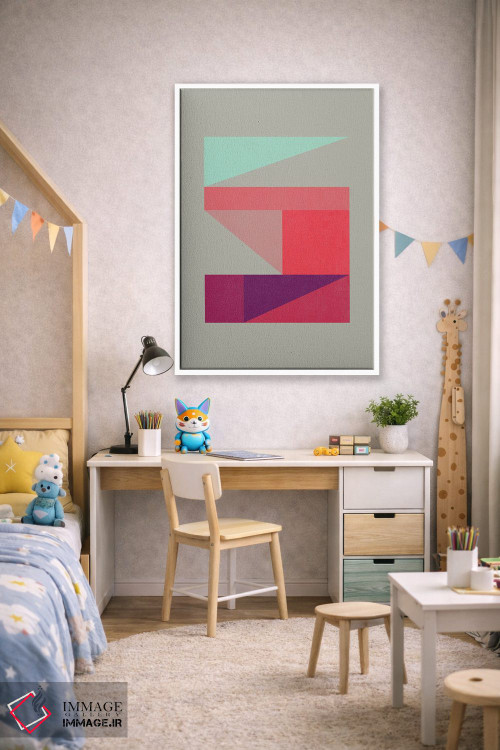 تابلو مینیمال سه تکه ۲ اثر سوزانا پاز - D1W