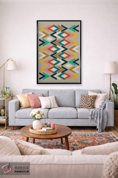 تابلو انتزاعی مکزیکا ۲ اثر سوزانا پاز - D2B