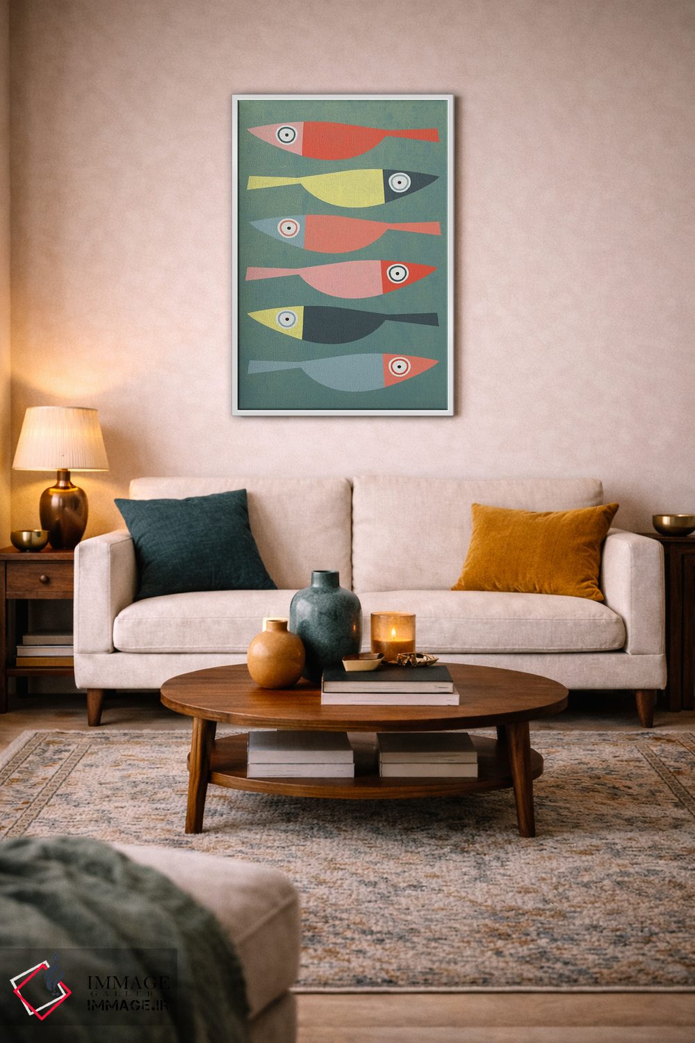 تابلو مدرن کاردومه اثر سوزانا پاز - D3W