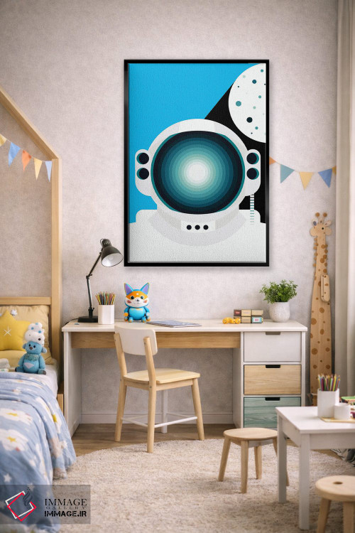 تابلو مدرن آستروپاپ اثر سوزانا پاز - D2B