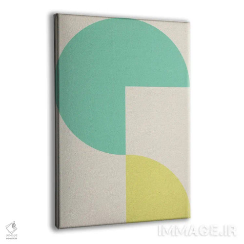 تابلو انتزاعی آرام ۸ اثر سوزانا پاز - نمای پرسپکتیو محصول