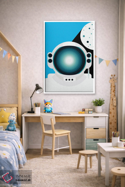 تابلو مدرن آستروپاپ اثر سوزانا پاز - D1W