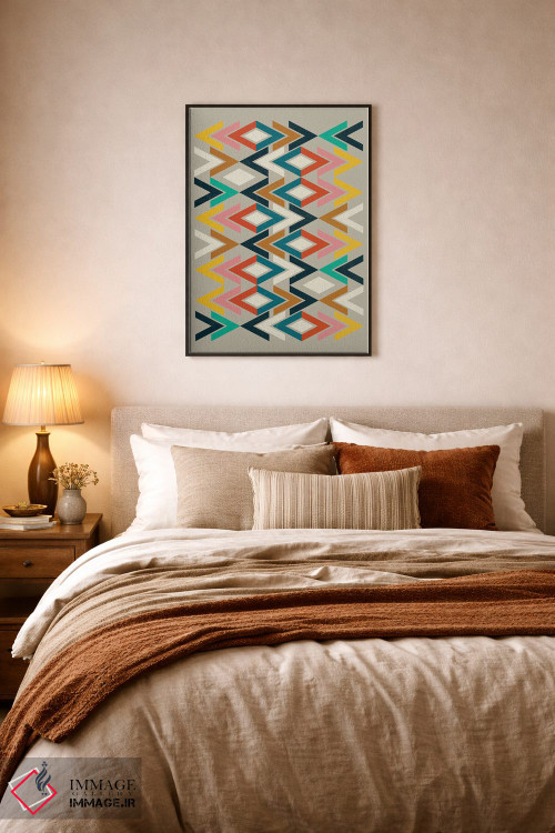 تابلو انتزاعی مکزیکا ۲ اثر سوزانا پاز - D6B