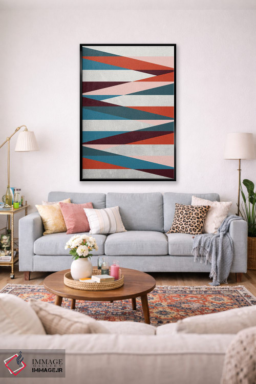 تابلو انتزاعی درون یاب ۴ اثر سوزانا پاز - D1B