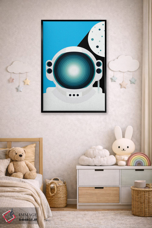 تابلو مدرن آستروپاپ اثر سوزانا پاز - D6B