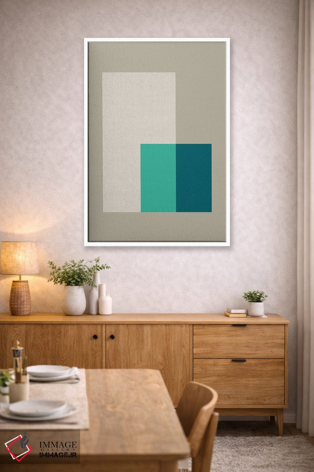 تابلو انتزاعی بنتوخ ۱ اثر سوزانا پاز - D2W