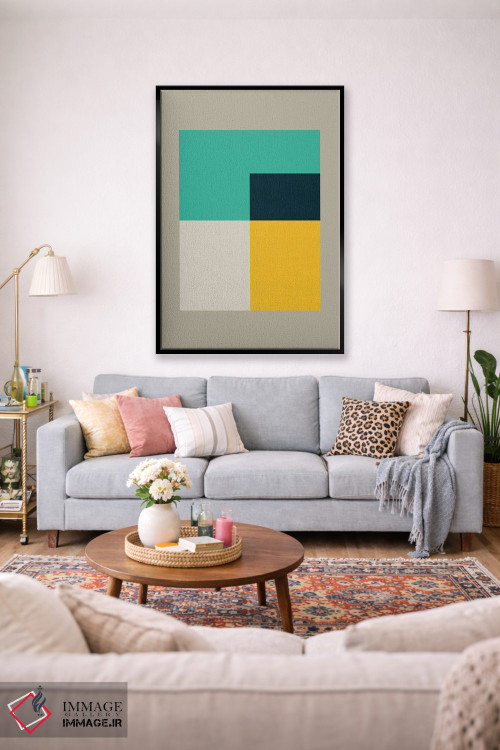 تابلو انتزاعی بنتوخ ۶ اثر سوزانا پاز - D1B