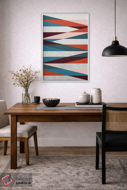 تابلو انتزاعی درون یاب ۴ اثر سوزانا پاز - D4W