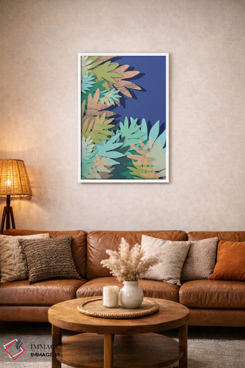 تابلو مدرن اقیانوسیه ها اثر سوزانا پاز - D1W