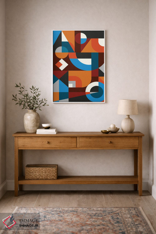 تابلو انتزاعی درون یاب ۲ اثر سوزانا پاز - D1W