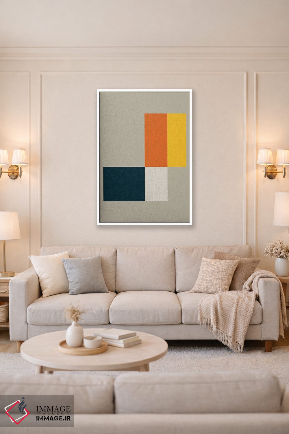 تابلو انتزاعی بنتوخ ۴ اثر سوزانا پاز - D3W