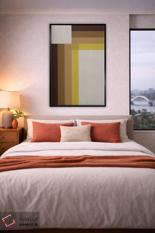 تابلو انتزاعی رترو ۳ اثر سوزانا پاز - D4B