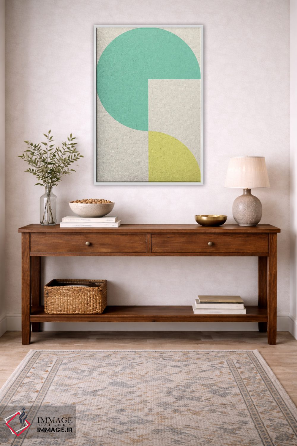 تابلو انتزاعی آرام ۸ اثر سوزانا پاز - D3W