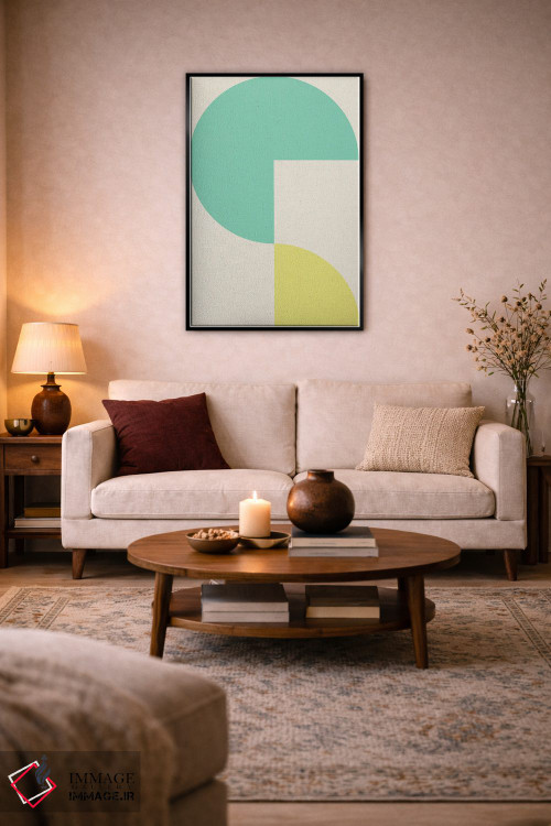 تابلو انتزاعی آرام ۸ اثر سوزانا پاز - D5B