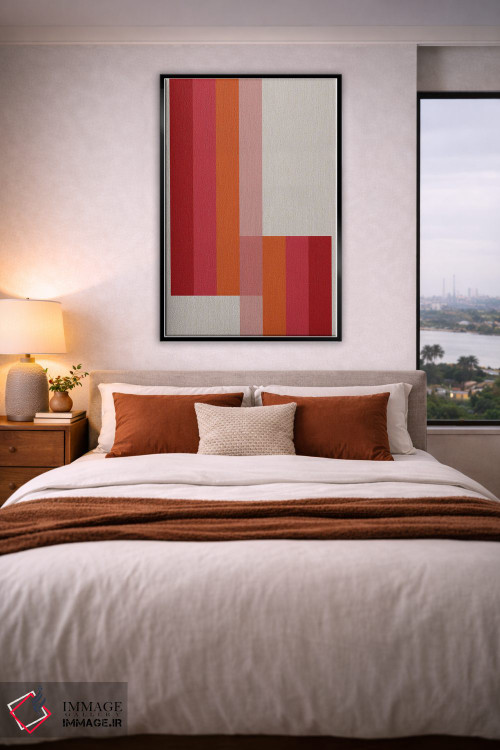 تابلو انتزاعی رترو ۲ اثر سوزانا پاز - D3B