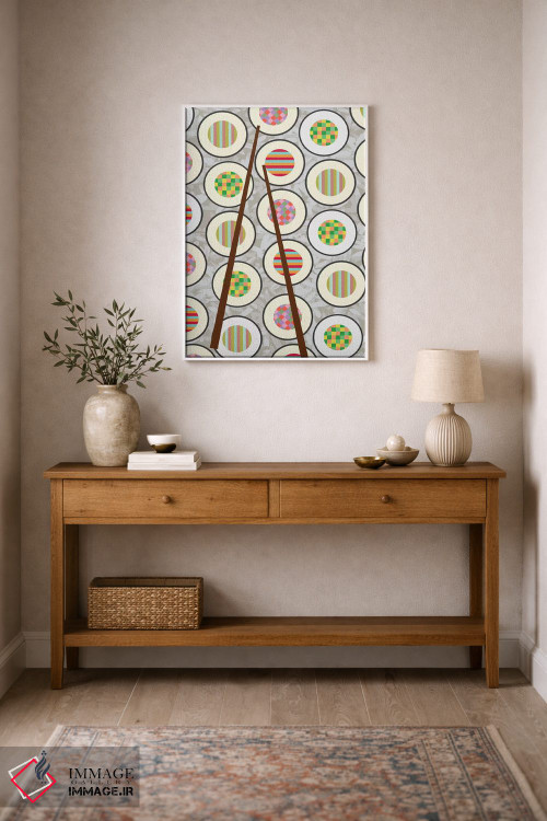 تابلو مینیمال زمان سوشی اثر سوزانا پاز - D1W