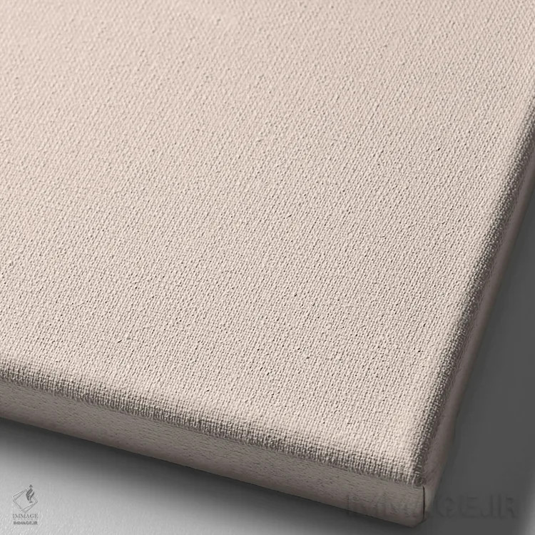 تابلو دکوراتیو با خود مهربان باش اثر بریانا کریستی - نمای نزدیک بافت بوم