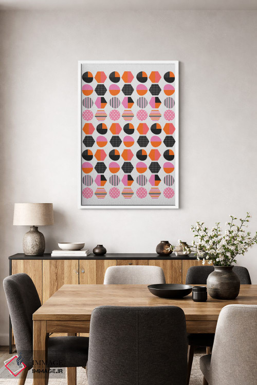 تابلو انتزاعی ساده لوح ۶ اثر سوزانا پاز - D3W