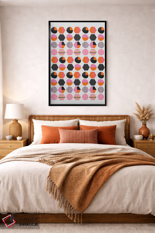 تابلو انتزاعی ساده لوح ۶ اثر سوزانا پاز - D4B