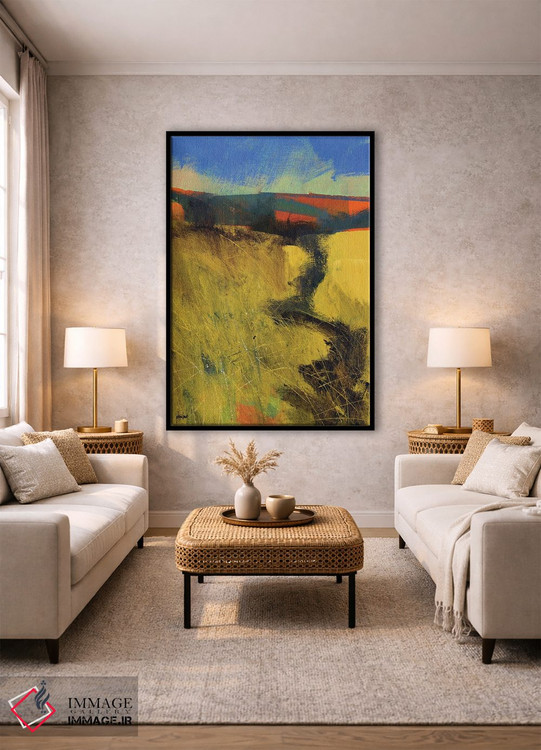 تابلو انتزاعی ارتفاعات ۱ اثر پل بیلی - D1B