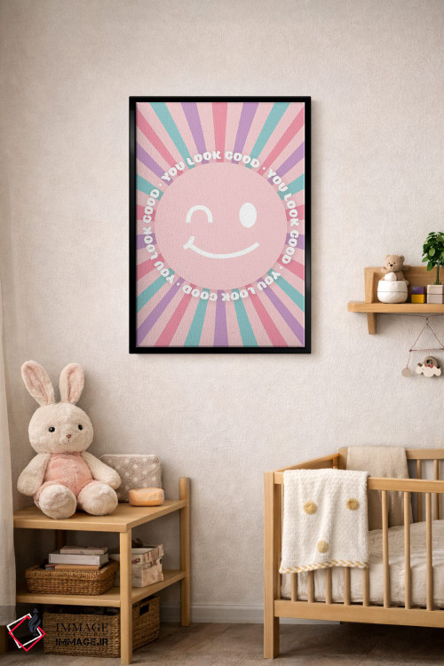 تابلو دکوراتیو خوب به نظر می رسی اثر بریانا کریستی - D4B