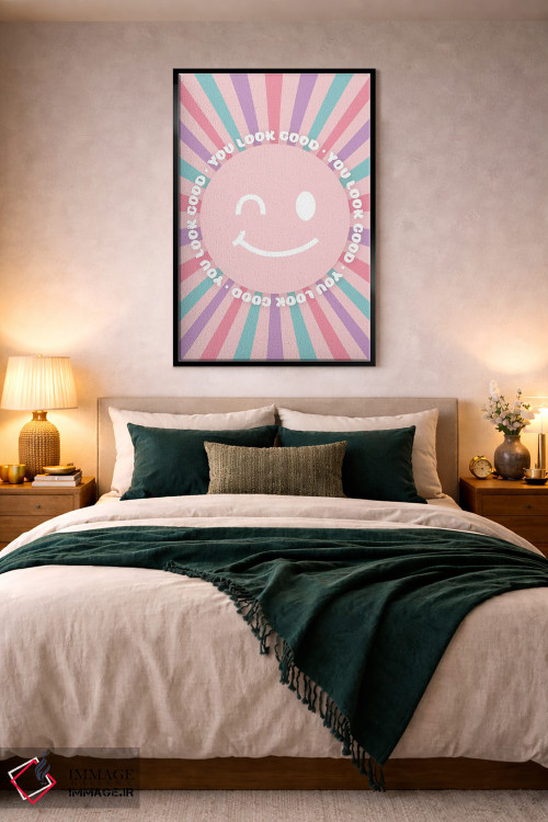 تابلو دکوراتیو خوب به نظر می رسی اثر بریانا کریستی - D5B