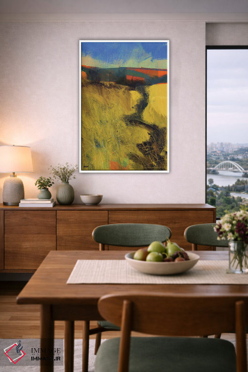 تابلو انتزاعی ارتفاعات ۱ اثر پل بیلی - D4W