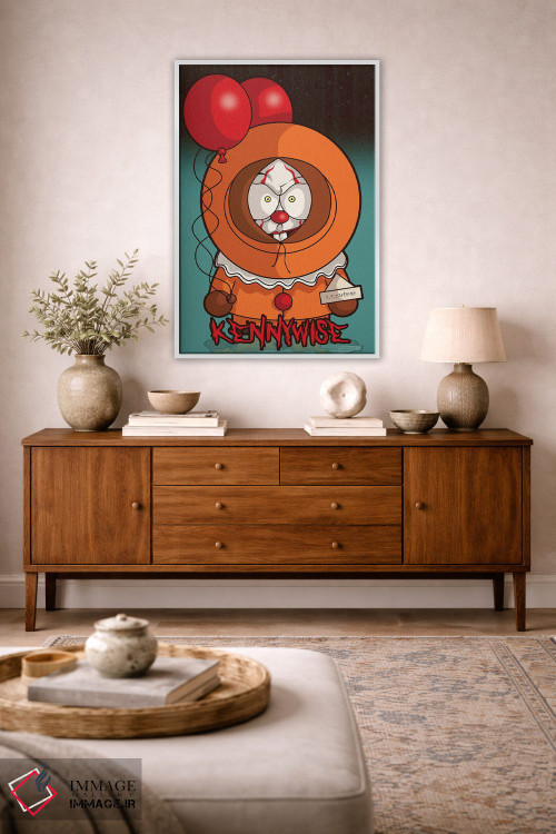 تابلو دکوراتیو کنی وایز اثر پی بی ماهونی آرت - D2W