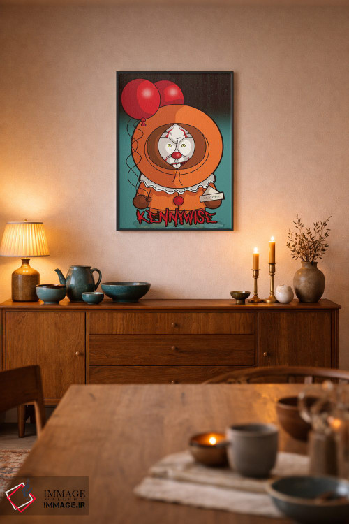 تابلو دکوراتیو کنی وایز اثر پی بی ماهونی آرت - D6B