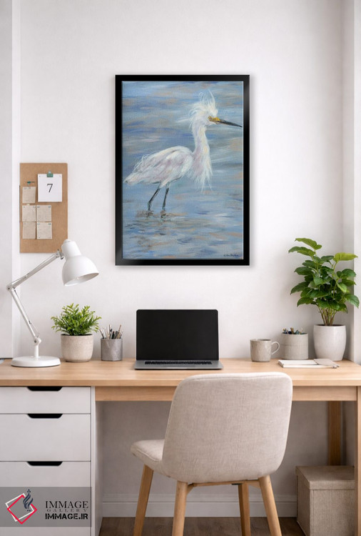 تابلو دکوراتیو مرغ مگس خوار اثر پم بریتون - D5B