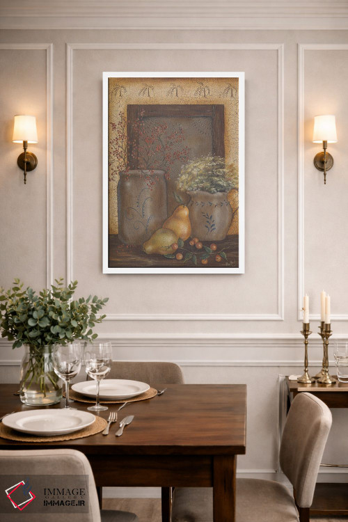 تابلو دکوراتیو پنل قوطی فلزی اثر پم بریتون - D1W