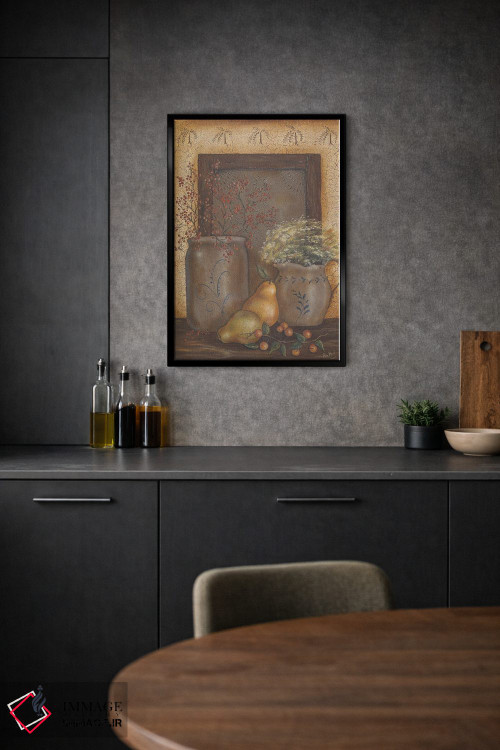 تابلو دکوراتیو پنل قوطی فلزی اثر پم بریتون - D3B