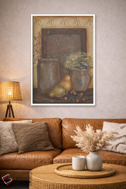 تابلو دکوراتیو پنل قوطی فلزی اثر پم بریتون - D4W