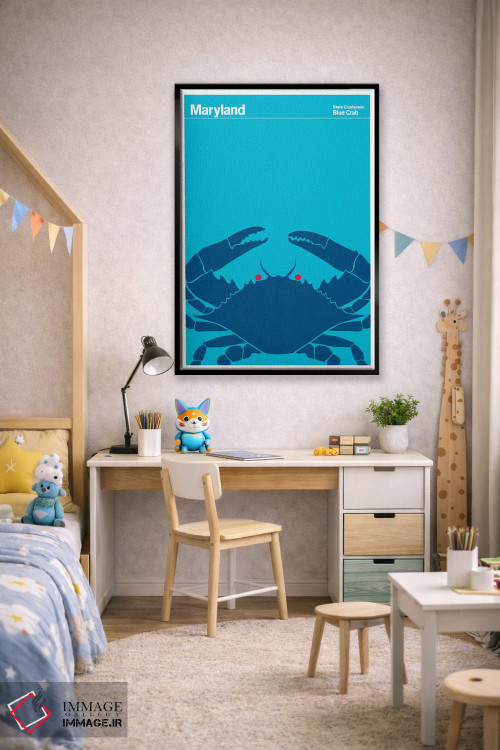 تابلو دکوراتیو پوسترهای مونتاگ ۱۱ اثر پرینت کالکشن - D2B