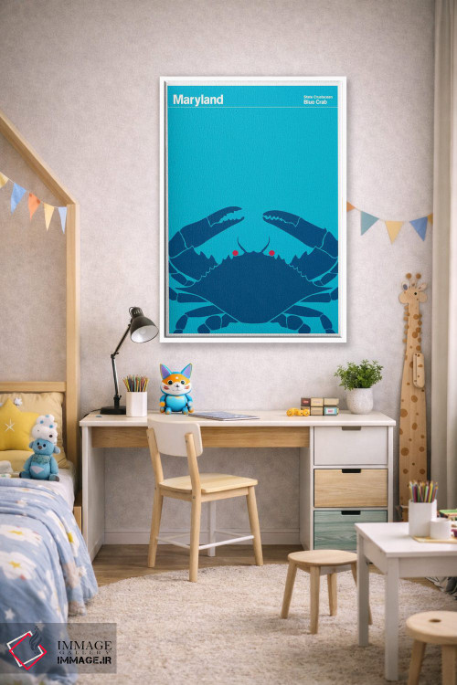 تابلو دکوراتیو پوسترهای مونتاگ ۱۱ اثر پرینت کالکشن - D1W