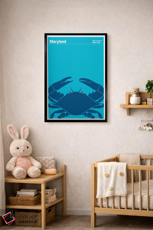 تابلو دکوراتیو پوسترهای مونتاگ ۱۱ اثر پرینت کالکشن - D5B