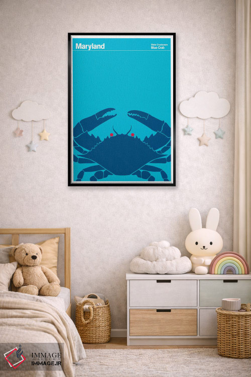 تابلو دکوراتیو پوسترهای مونتاگ ۱۱ اثر پرینت کالکشن - D6B