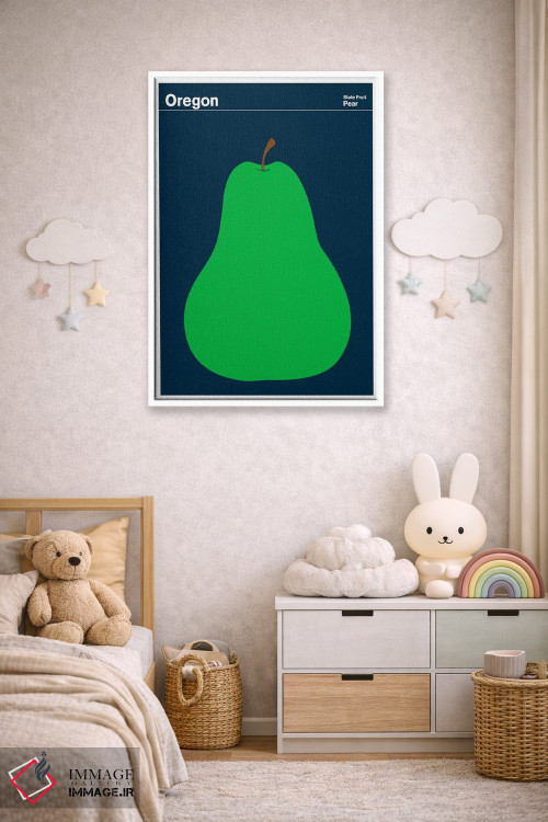 تابلو مینیمال پوسترهای ایالتی ۱۶ اثر پرینت کالکشن - D4W