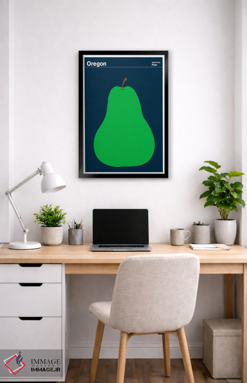 تابلو مینیمال پوسترهای ایالتی ۱۶ اثر پرینت کالکشن - D5B