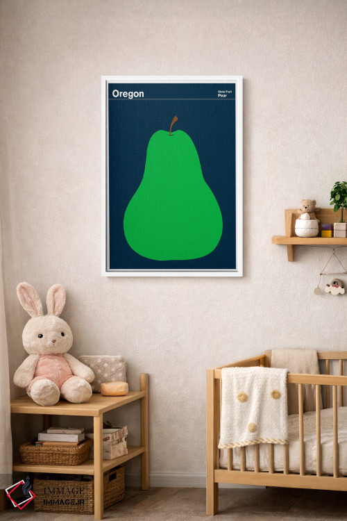 تابلو مینیمال پوسترهای ایالتی ۱۶ اثر پرینت کالکشن - D3W