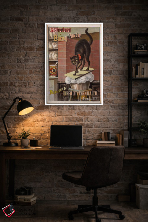 تابلو دکوراتیو فاجعه در آشپزخانه، ۱۸۸۵ اثر پرینت کالکشن - D2W