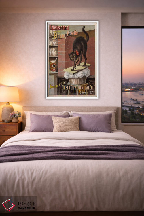 تابلو دکوراتیو فاجعه در آشپزخانه، ۱۸۸۵ اثر پرینت کالکشن - D3W