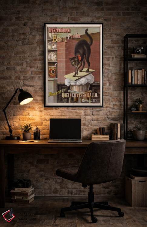 تابلو دکوراتیو فاجعه در آشپزخانه، ۱۸۸۵ اثر پرینت کالکشن - D5B